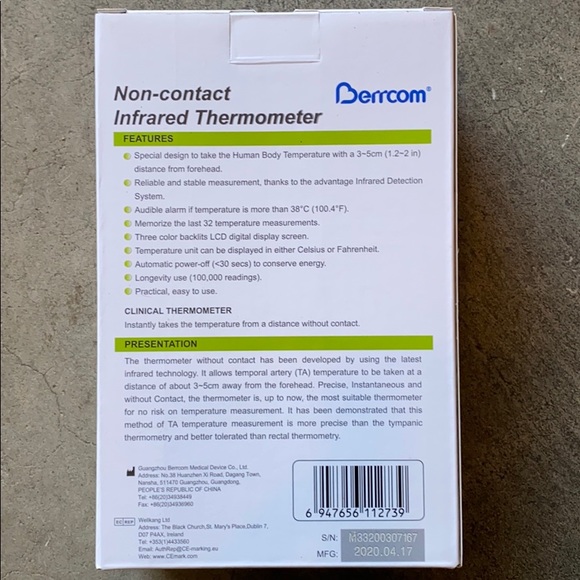 Berrcom Thermometer - Picture 2 of 2